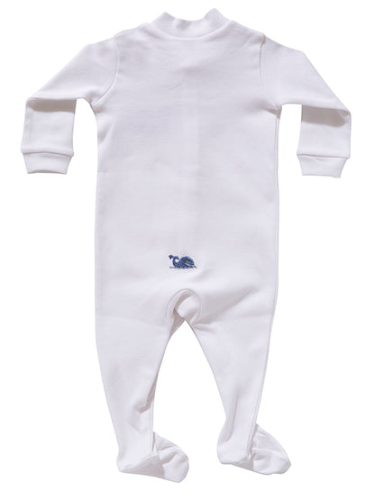 Footie, Elephant & Baby (Blue)