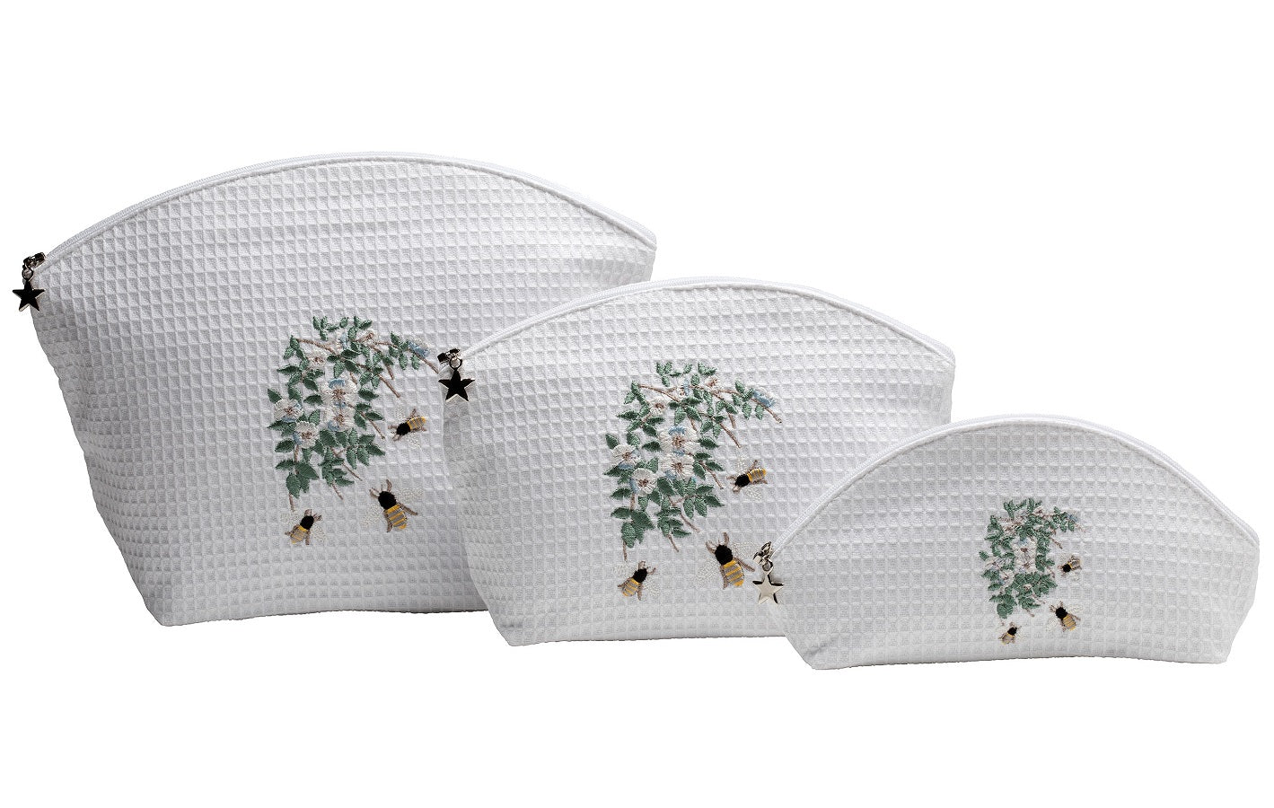 Cosmetic Bag (Large), Honey Bees