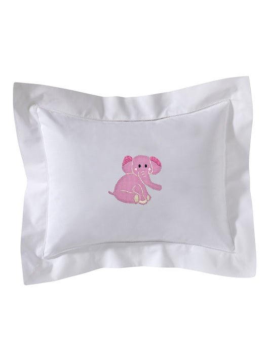Boudoir Pillow Cover, Elephant (Pink)