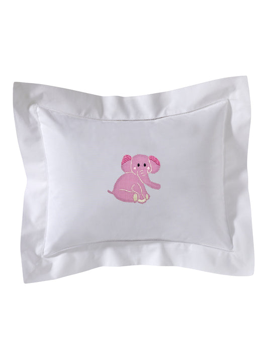 Boudoir Pillow Cover, Elephant (Pink)