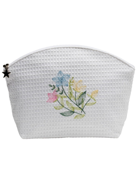 Cosmetic Bag (Medium), Spring Meadow