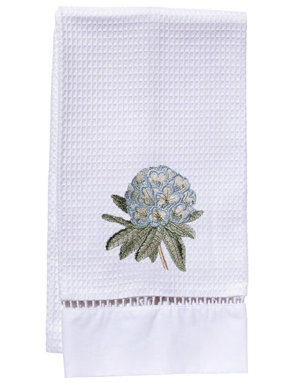 Guest Towel, Waffle Weave, Rhododendron (Duck Egg Blue)