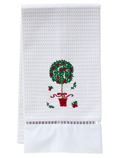 Guest Towels, Embroidered, Holiday