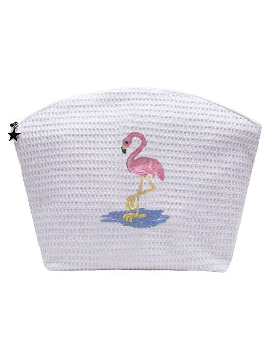 Cosmetic Bag (Large), Flamingo (Pink)