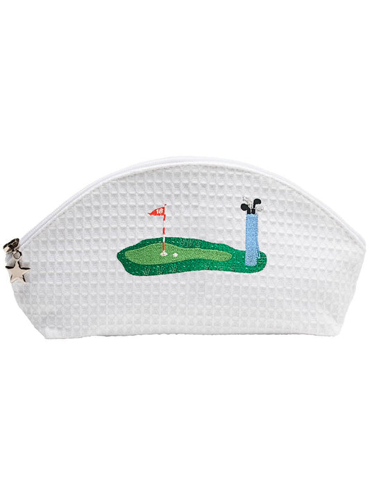Cosmetic Bag (Small), Putting Green