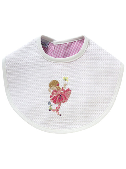 Bib, Tulips Fairy (Pink)