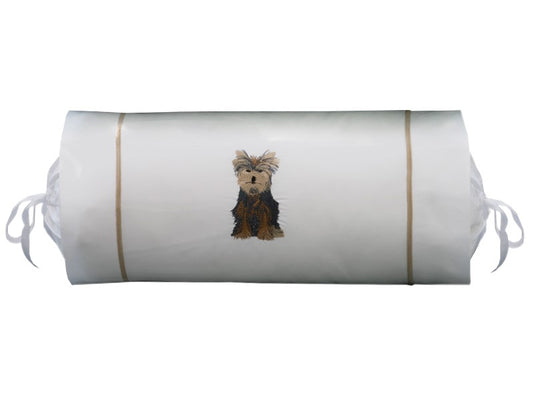 Bolster Cushion - Includes Insert, Embroidered
