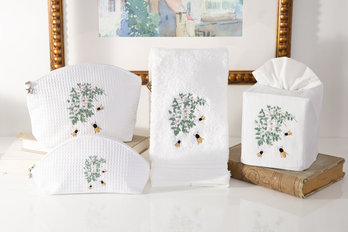 Cosmetic Bag (Medium), Honey Bees