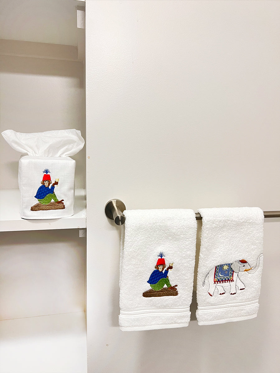 Guest Towel, Terry, Martini Monkey