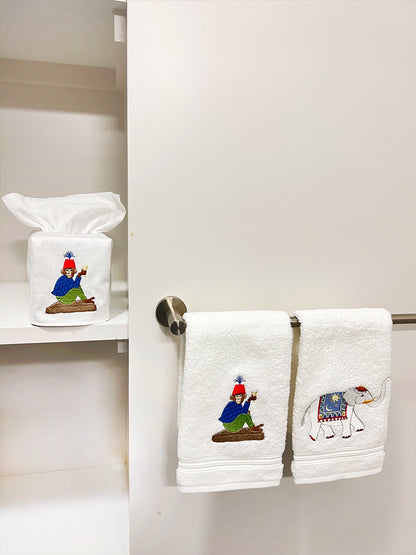 Guest Towel, Terry, Martini Monkey