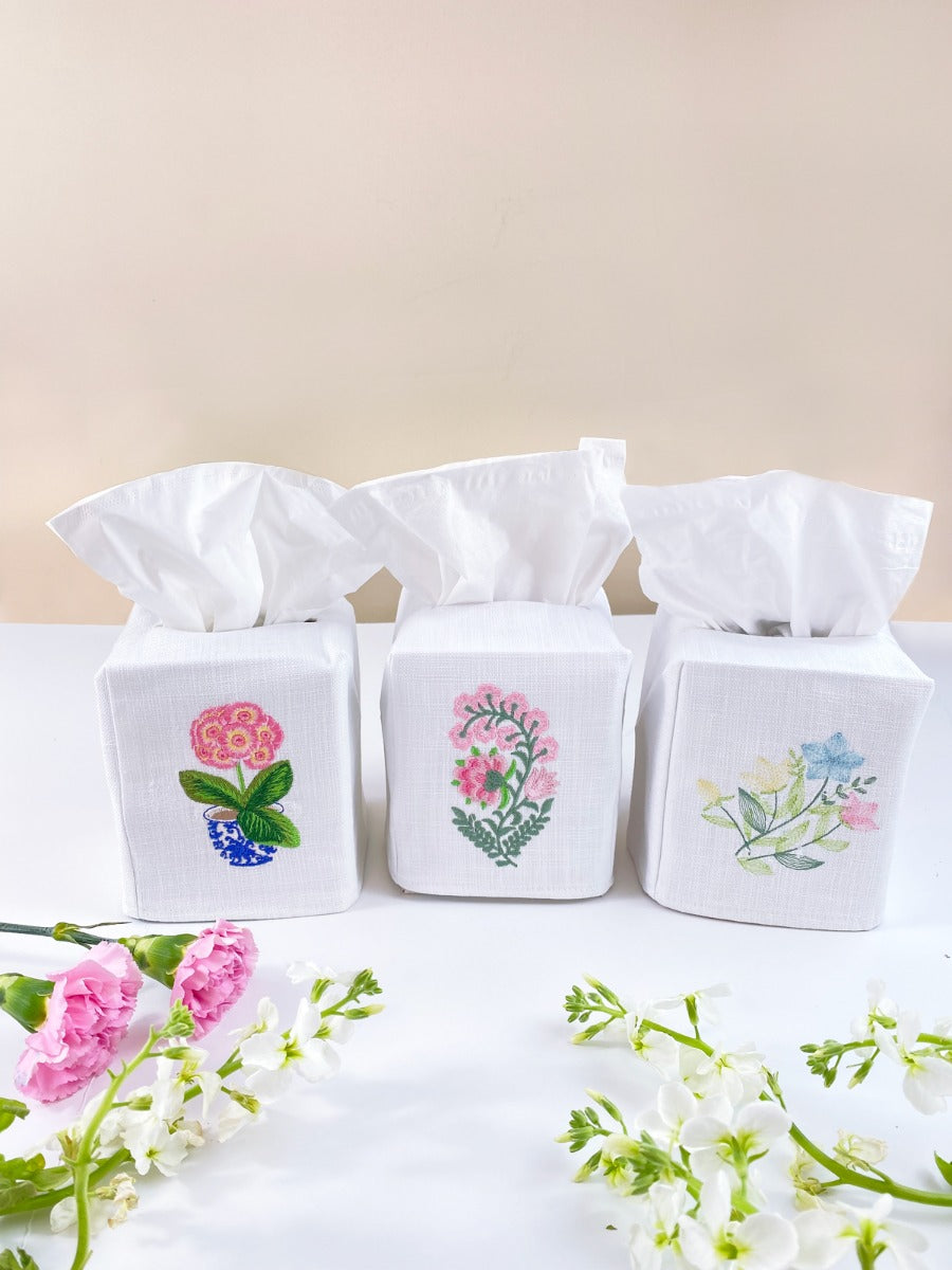 Fleur Tissue Box