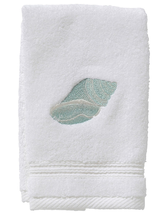 Guest Towel, Terry, Conch (Aqua)