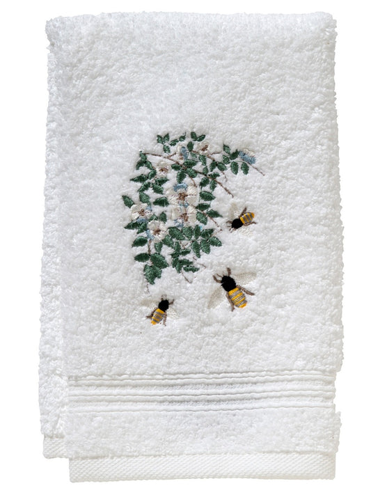 Guest Towel, Terry, Honey Bees