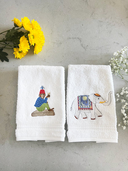 Guest Towel, Terry, Martini Monkey