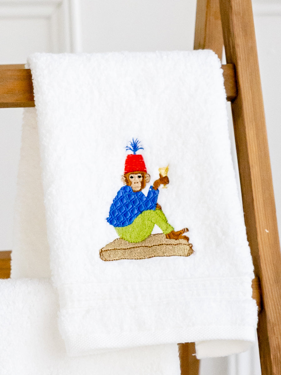 Guest Towel, Terry, Martini Monkey