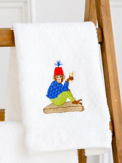 Guest Towel, Terry, Martini Monkey