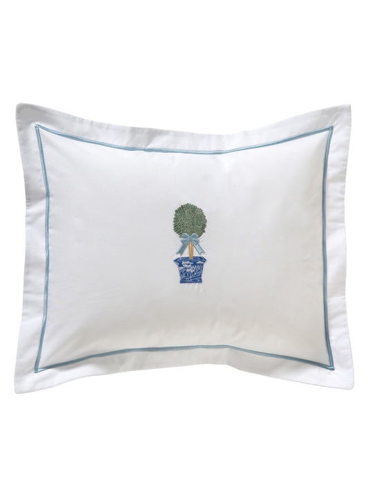 Boudoir Pillow Cover, Boxwood Topiary