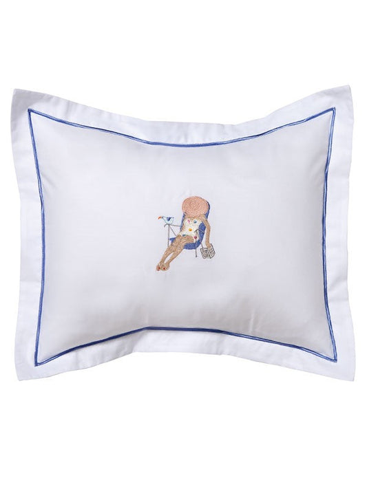 Boudoir Pillow Cover, Siesta Lady