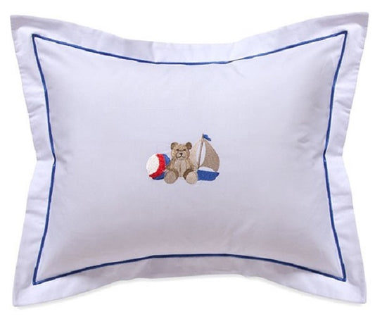 Baby Boudoir Pillow Cover, Sailor Teddy