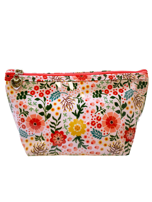 Cosmetic Bag (Small), Posies (Multi)