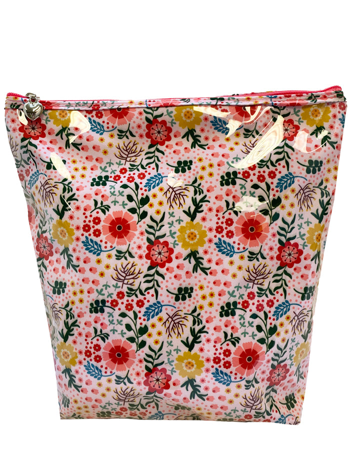 Cosmetic Bag (Large), Posies