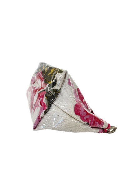 Cosmetic Bag (X/Small), Magenta Blossom