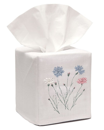 Tissue Box Cover, Wildflowers (Pastel)