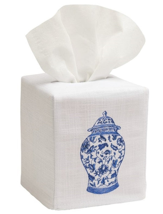 Tissue Box Cover, Ginger Jar (Wide)