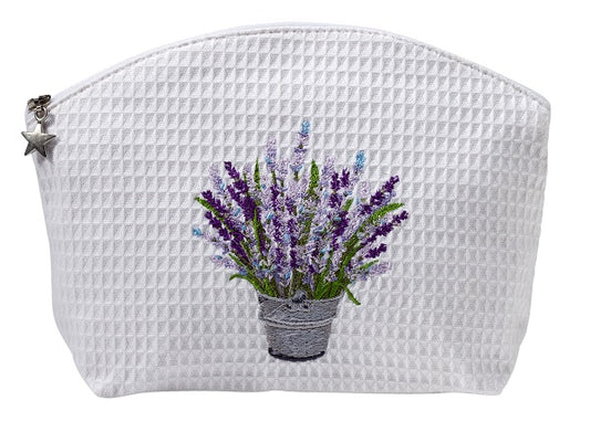 Cosmetic Bag (Medium), Lavender Bucket (Lavender)