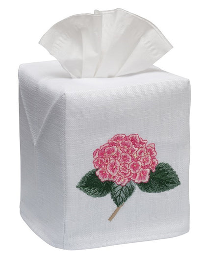 Tissue Box Cover, Hydrangea Too (Pink)