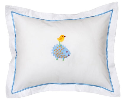 Baby Boudoir Pillow Cover, Hedgehog
