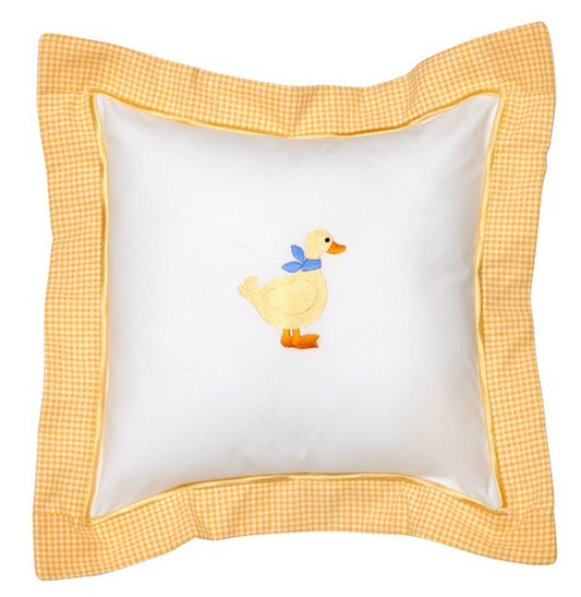 Baby Pillow Cover, Duck (Yellow)