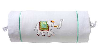 Bolster Cushion - Includes Insert, Embroidered