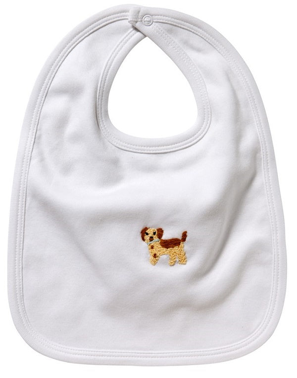 Baby Bib, Puppy (Beige)