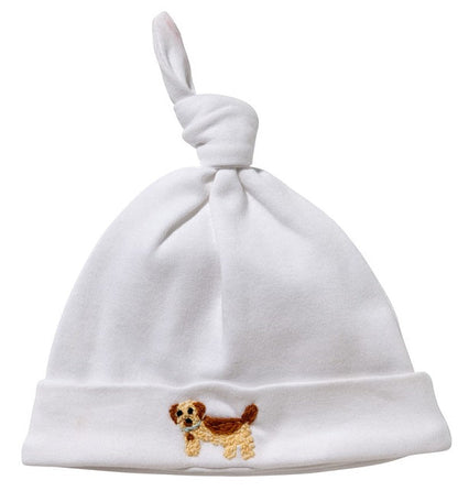 Knotted Hat, Puppy (Beige)