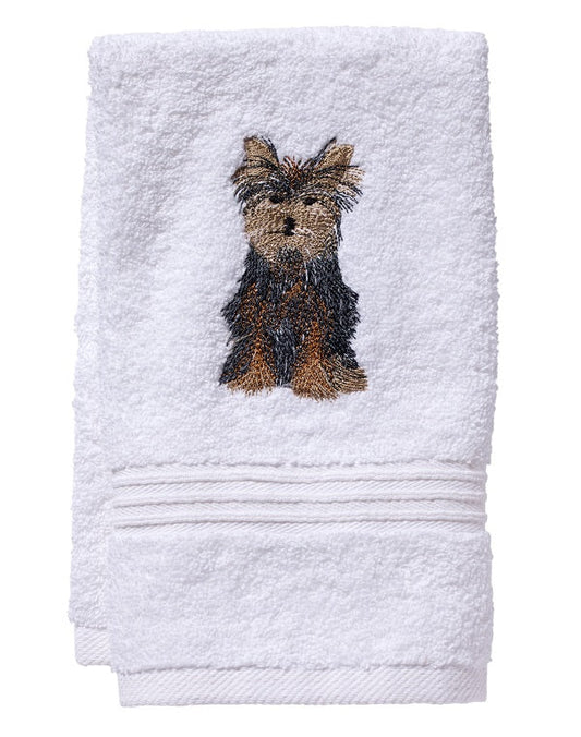 Guest Towel, Terry, Yorkie Dog