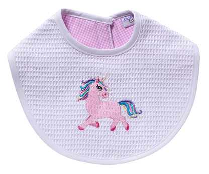 Bib, Unicorn (Pink)