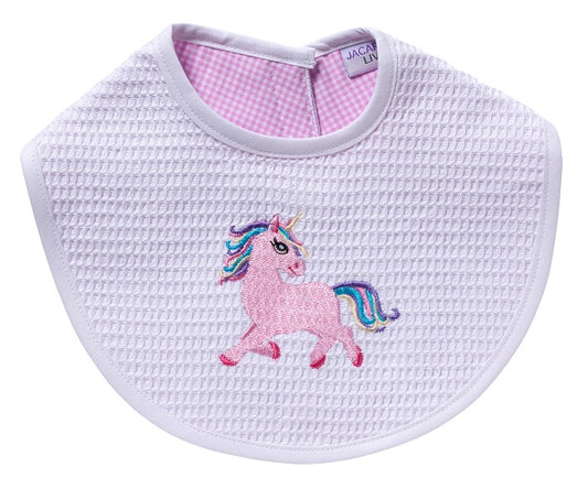 Bib, Unicorn (Pink)