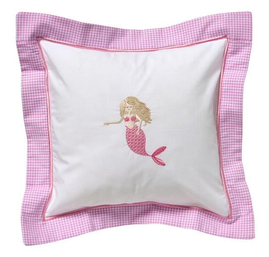 Baby Pillow Cover, Mermaid (Pink)