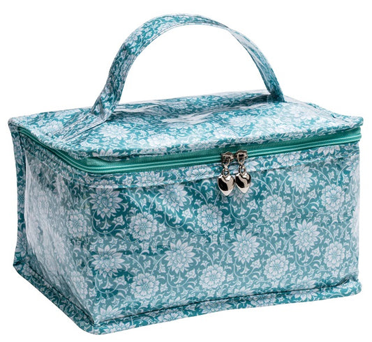 Vanity Bag, Gerbera (Aqua)