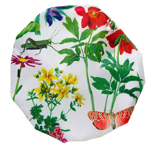 Shower Cap, Botanical Design