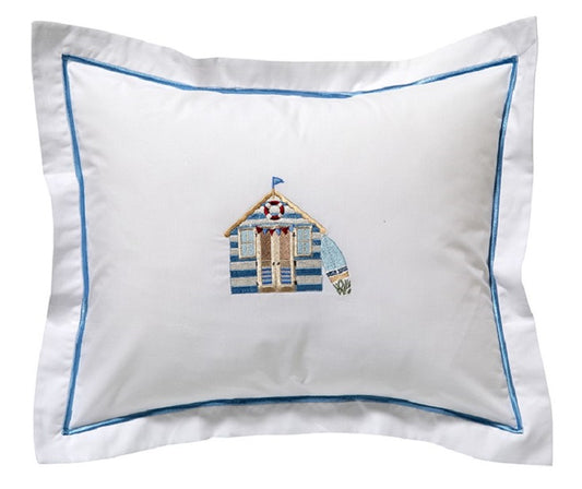 Boudoir Pillow Cover, Beach Cabana