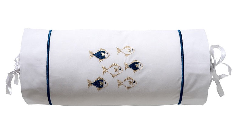 Bolster Cushion - Includes Insert, Embroidered