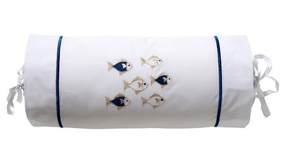Bolster Cushion - Includes Insert, Embroidered