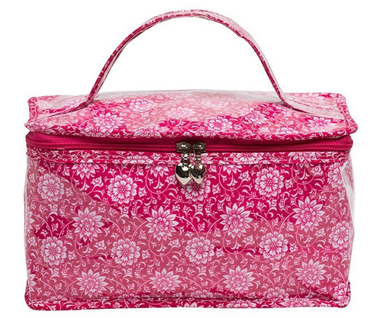 Vanity Bag, Gerbera (Raspberry)