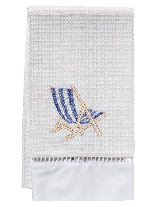 Guest Towel, Waffle Weave, Deckchair (Blue)