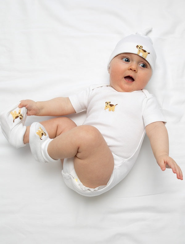 Knotted Hat, Puppy (Beige)