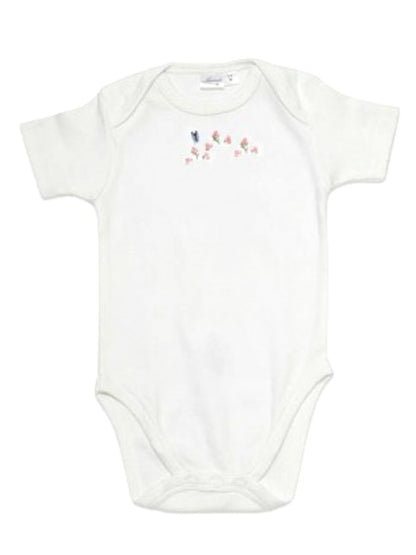 Onesie (Short Sleeve), Rosebuds & Butterfly (Pink)