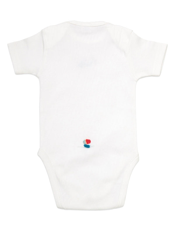 Onesie (Short Sleeve), Sailboat (Red-Blue)