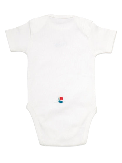 Onesie (Short Sleeve), Sailboat (Red-Blue)